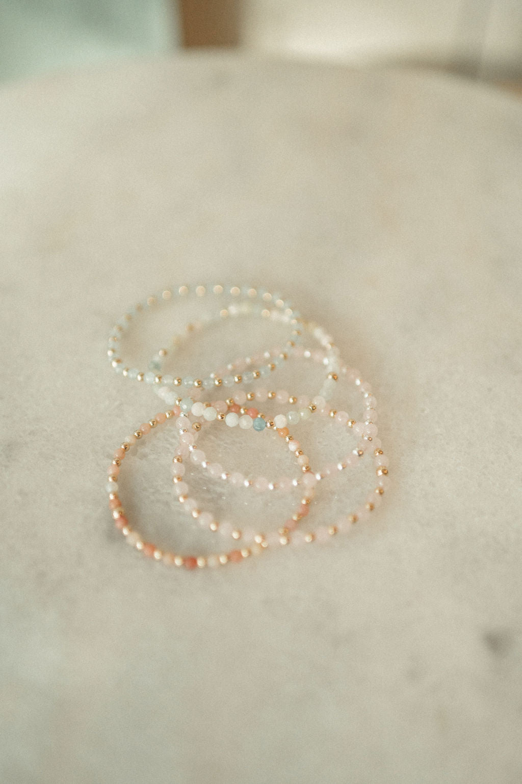 Alternating Gemstone Bracelets