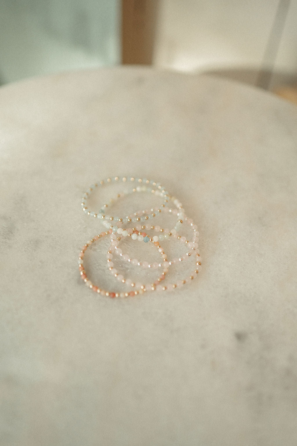Alternating Gemstone Bracelets