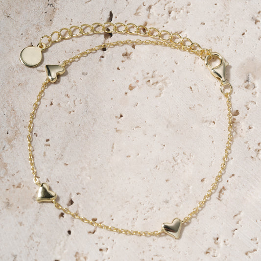 Delicate Heart Bracelet