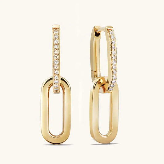 Convertible Double Oval Hoops