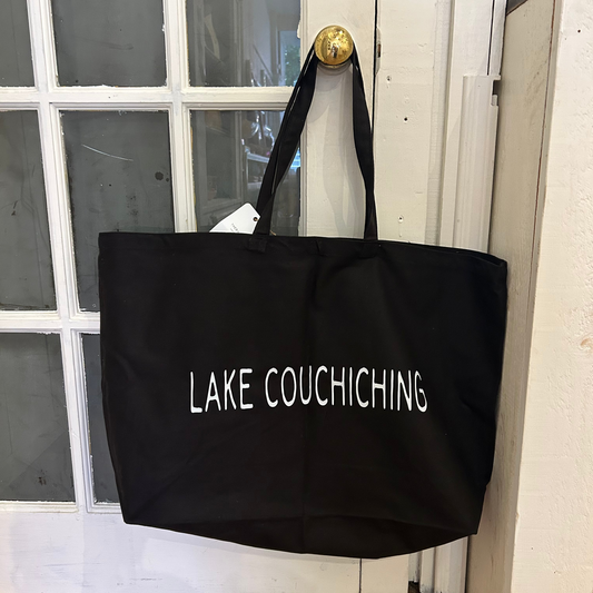 LAKE COUCHICHING Oversized Tote Bag