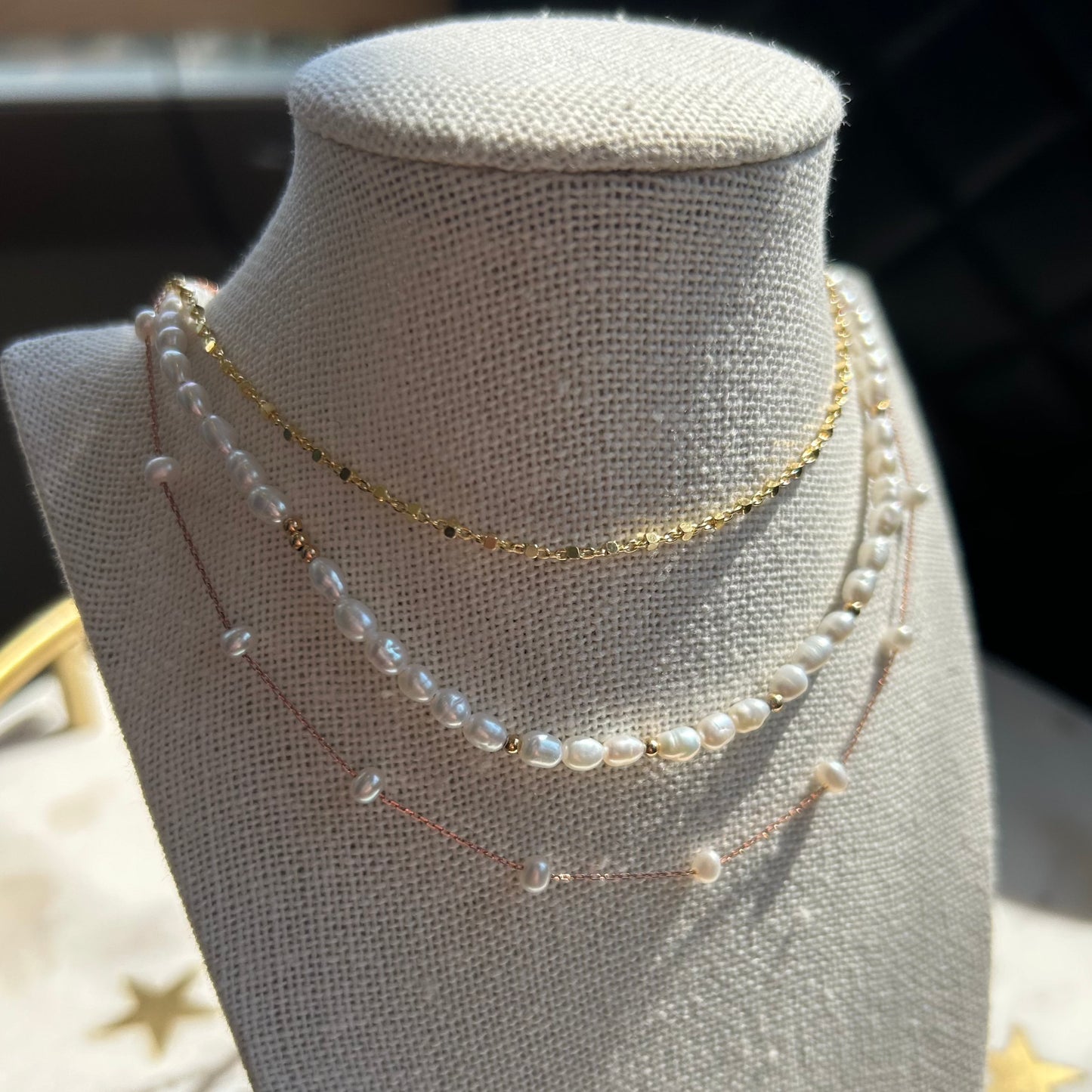 Delicate Pearl Choker