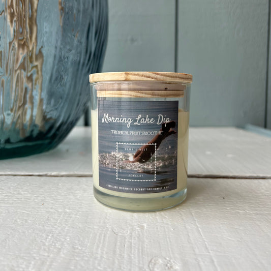 Morning Lake Dip Candle