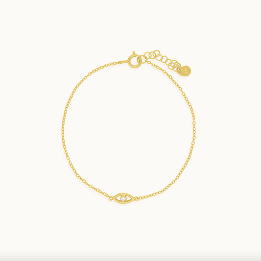 Delicate Evil Eye Bracelet