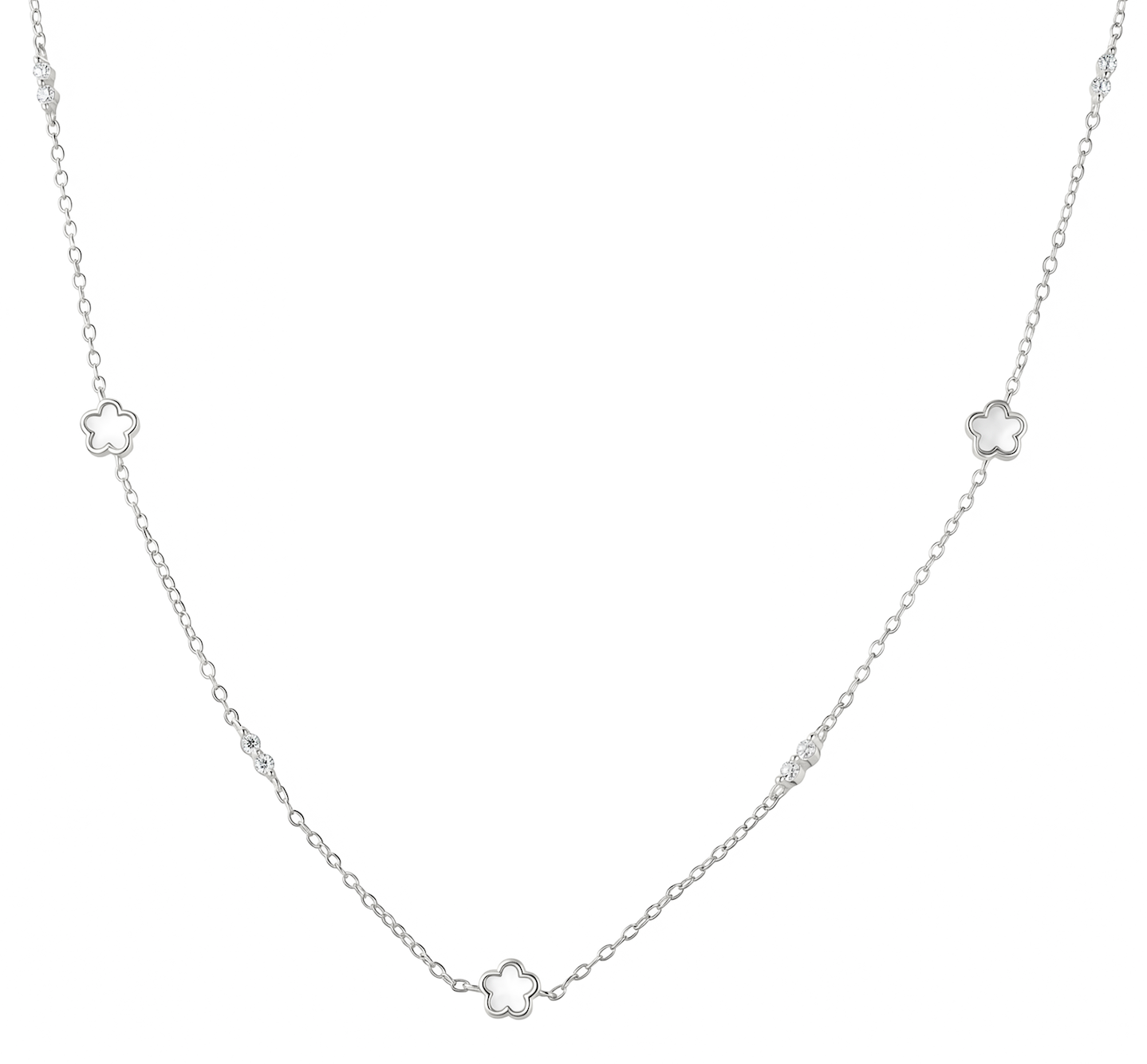 Pearl Clover Necklace