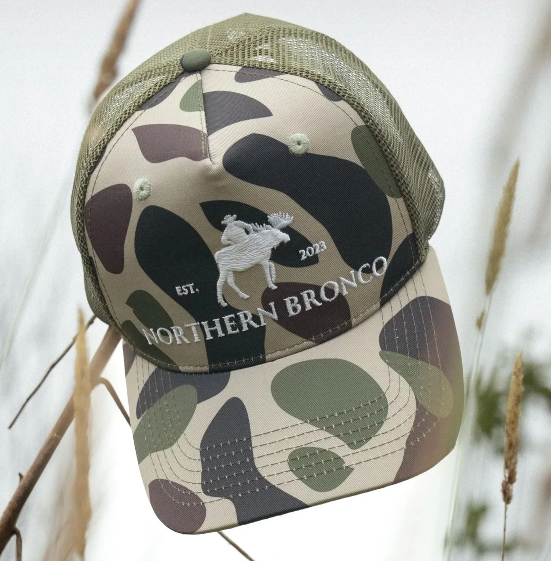 Northern Bronco Honey Hole Camo Hat