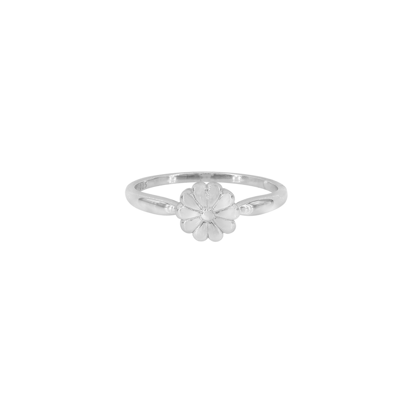 Silver Daisy Ring