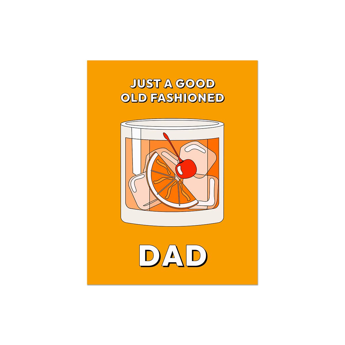 Old Fashioned Dad Card