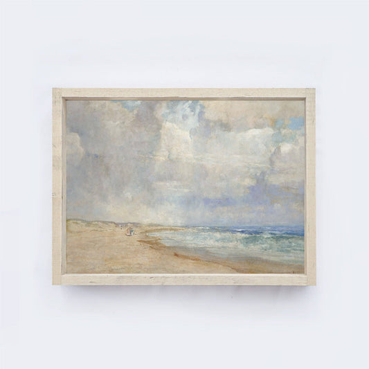 Vintage Framed Print | Seascape A45: Aged Farmhouse / 8.5x7"