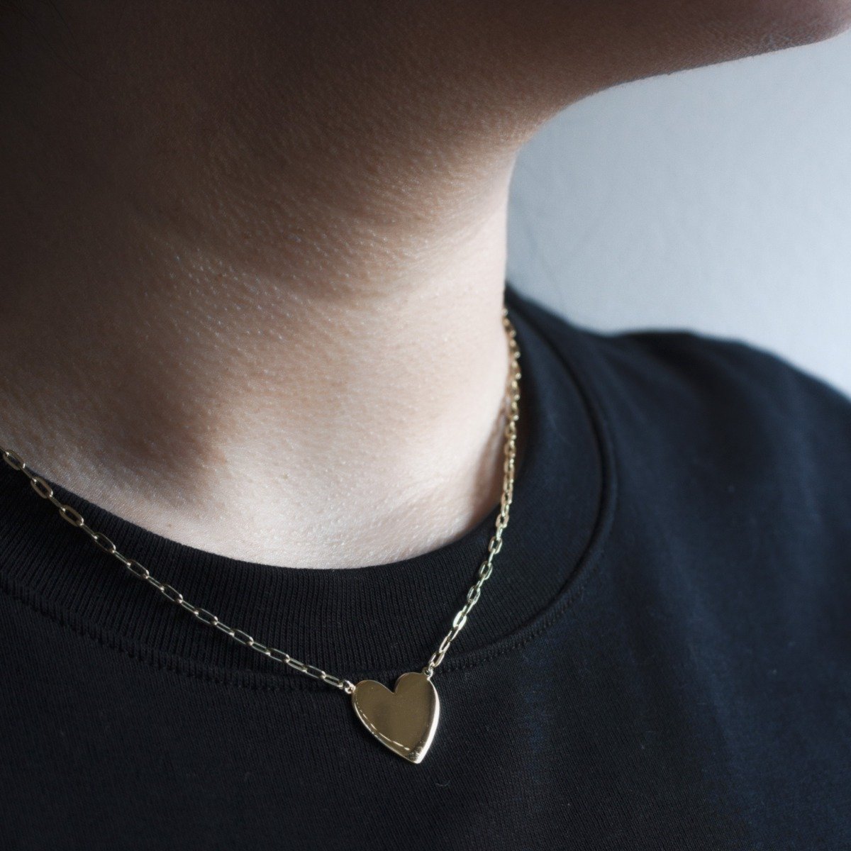 Engraveable Heart Necklace