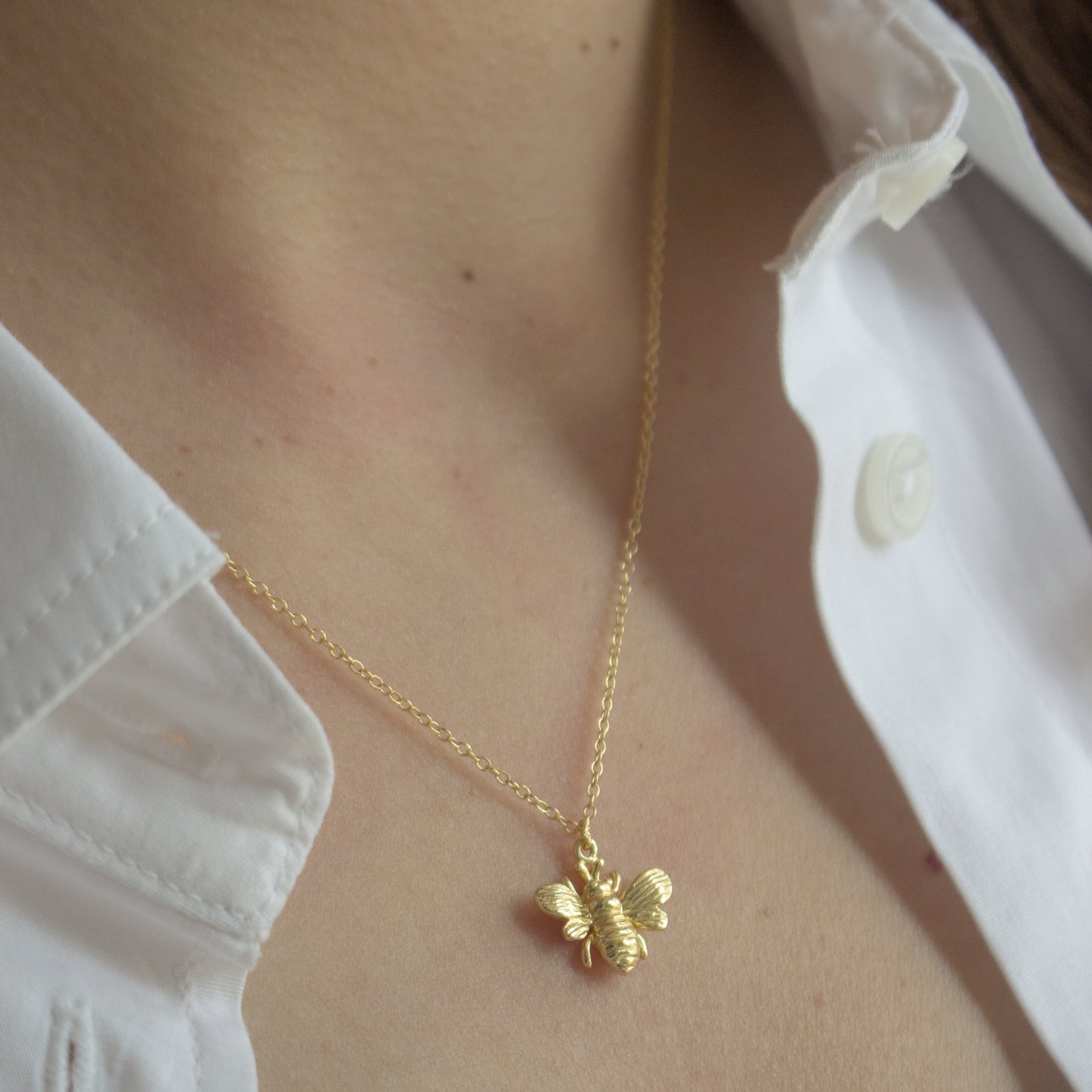 Bumble Bee Necklace