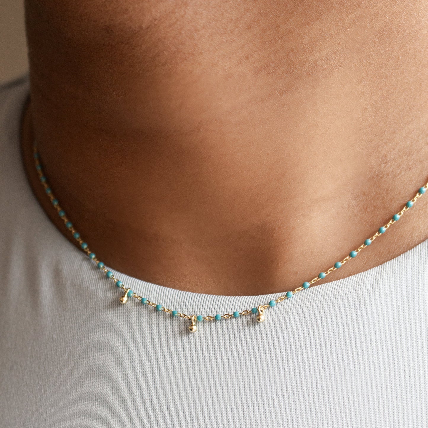 Boho Enamel Choker