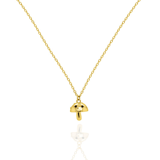 Mushroom Necklace