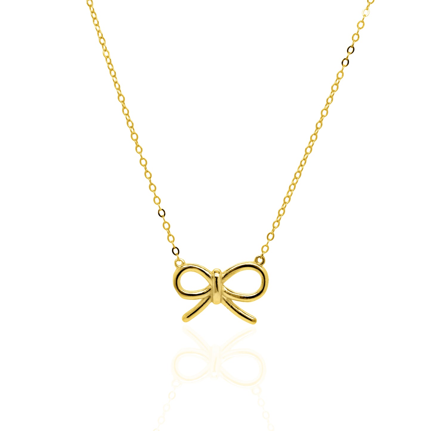 Bow Necklace