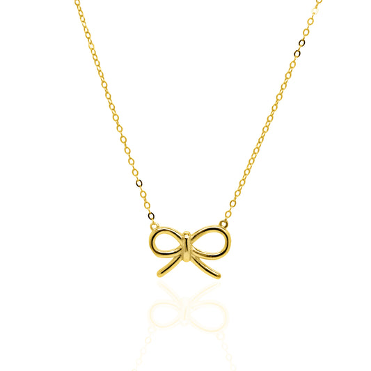 Bow Necklace