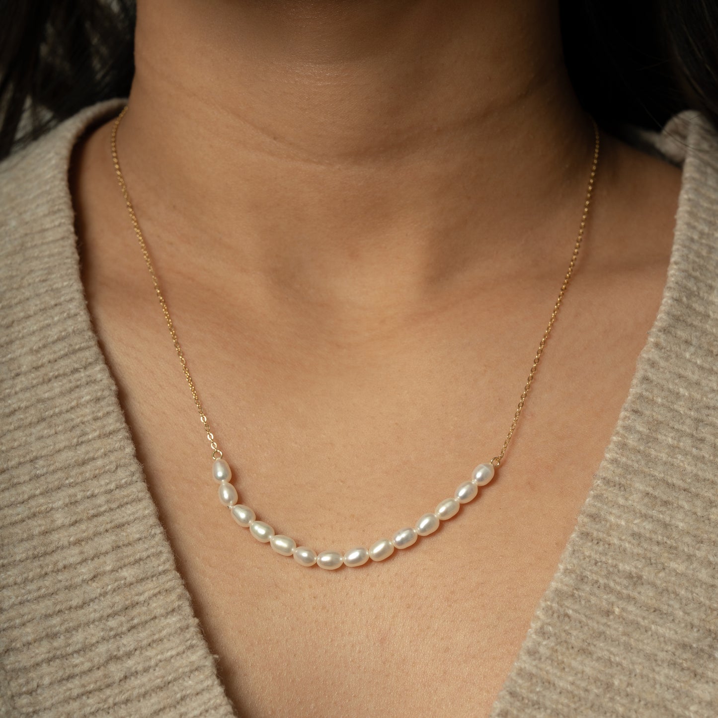 Delicate Pearl Necklace