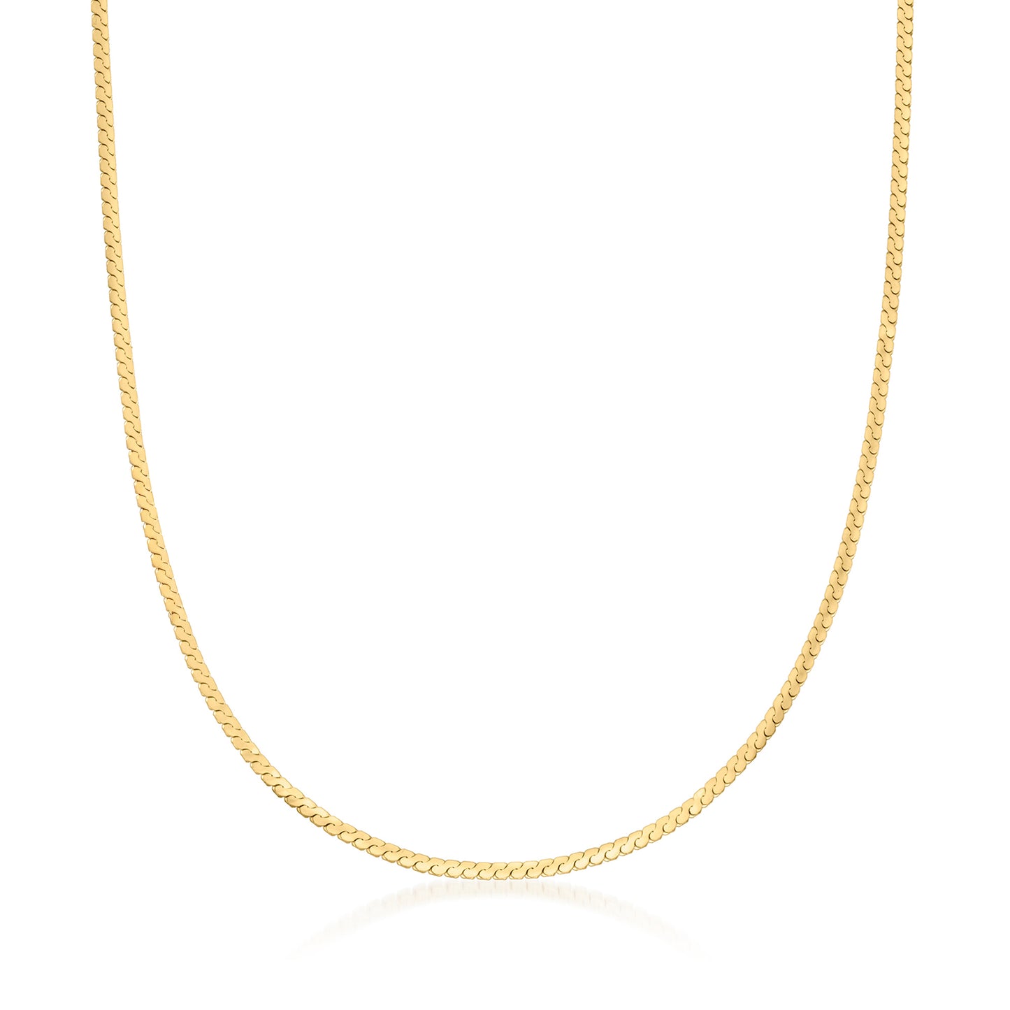 Serpentine Chain Necklace