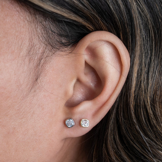 Rounded Square Studs