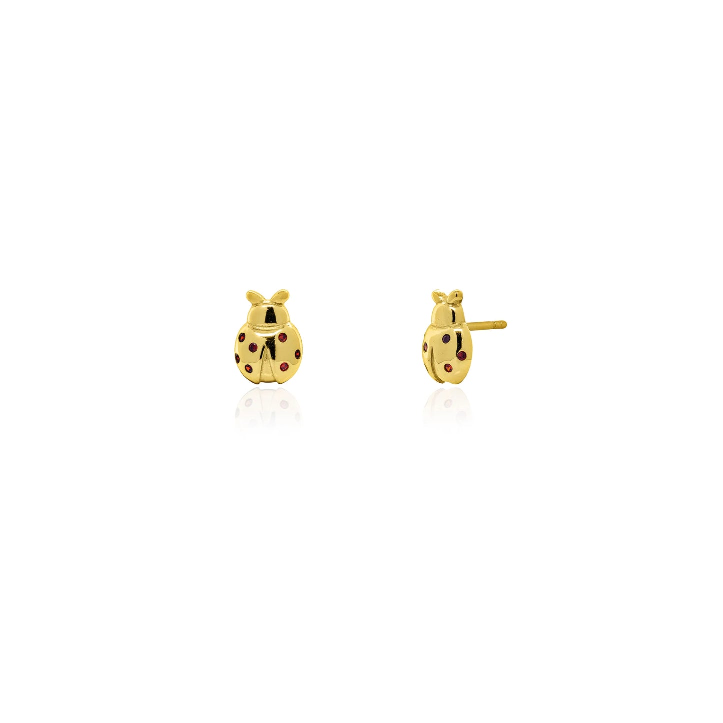 Lady Bug Studs