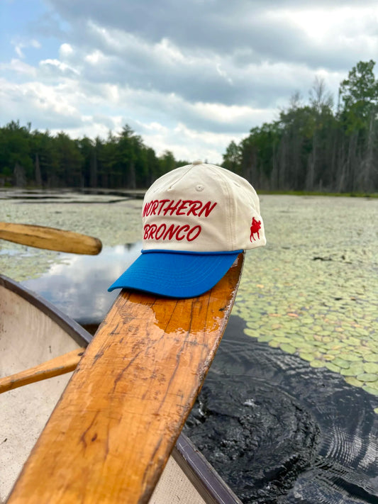 Northern Bronco Hat (Blue & Red)