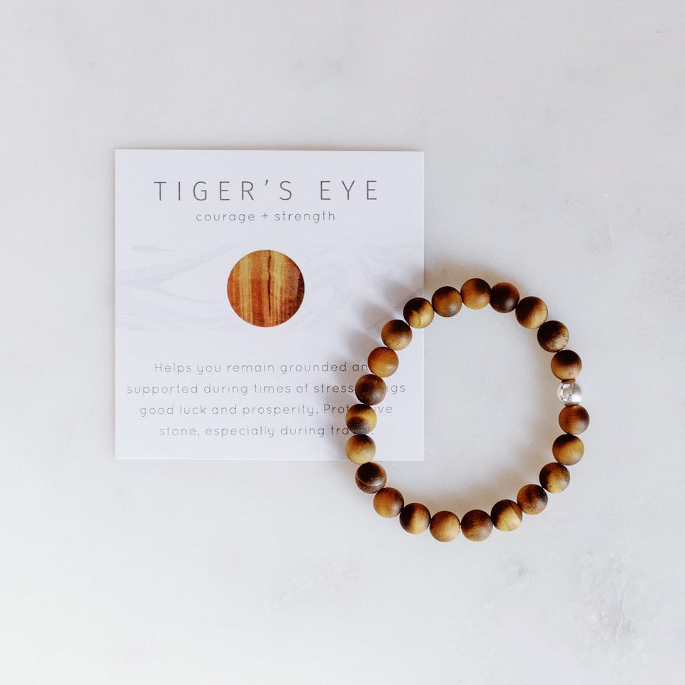 Tiger Eye Gemstone Bracelet